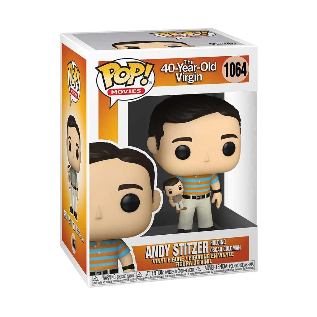 40 Year Old Virgin Andy Holding Oscar Pop! Vinyl Figure #1064