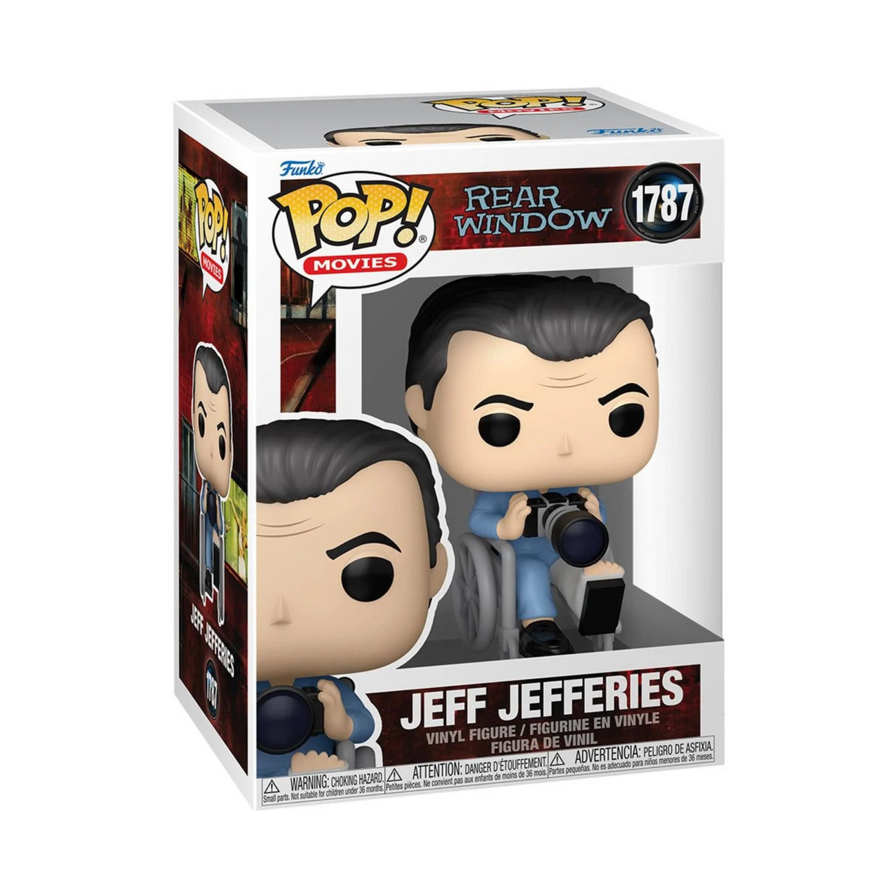Alfred Hitchcock Rear Window Jeff Jefferies Funko Pop! Vinyl Figure #1787
