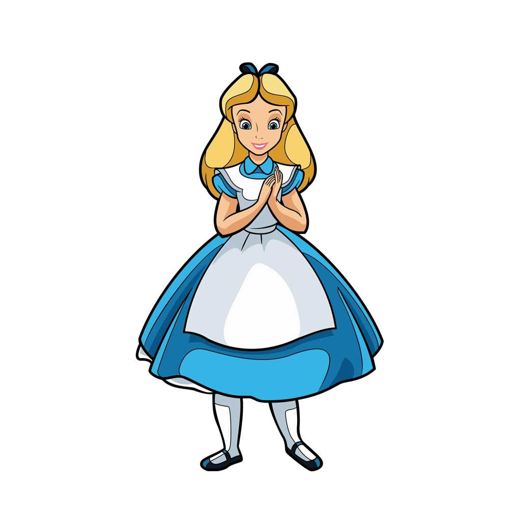 Alice in Wonderland Alice FiGPiN Enamel Pin #604