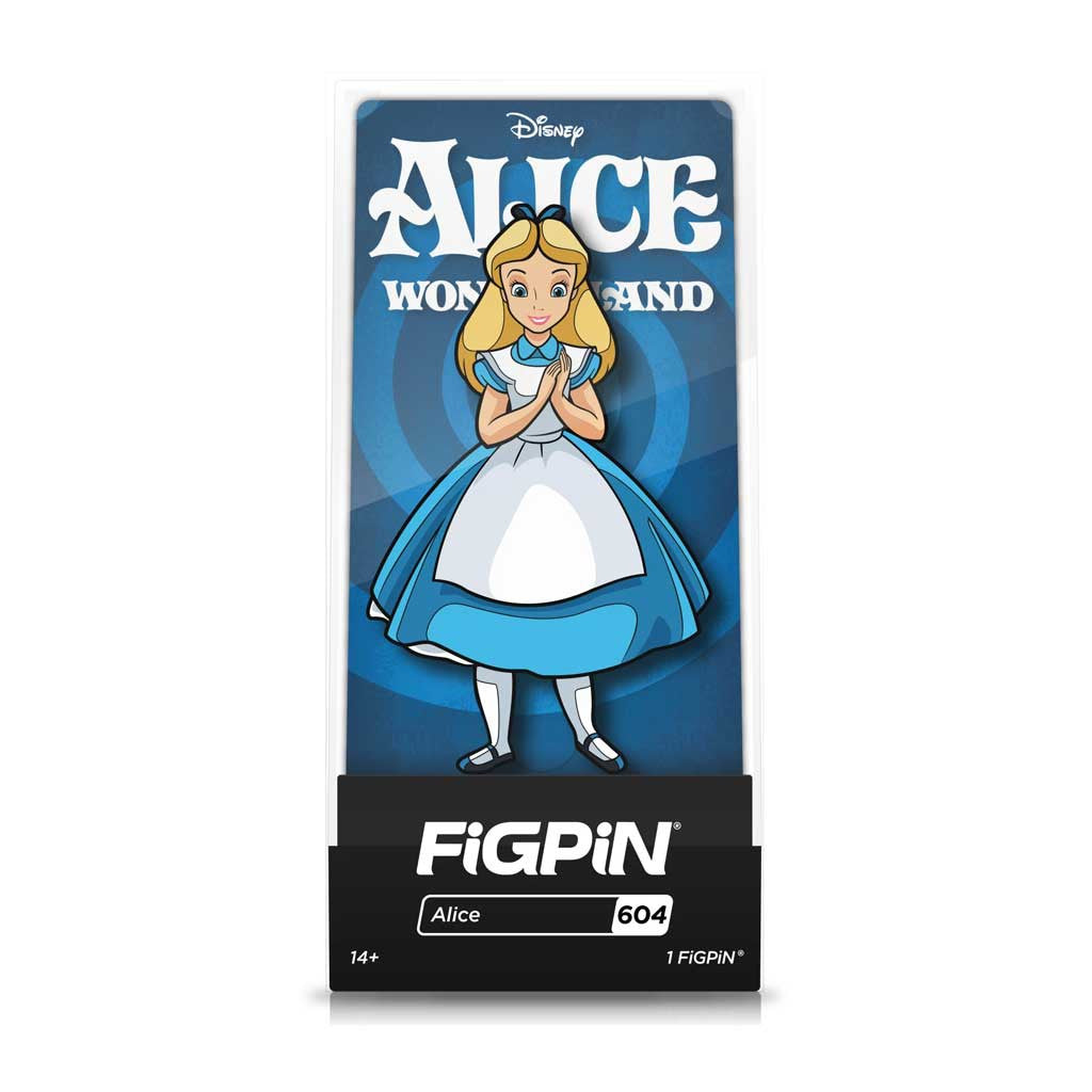 Alice in Wonderland Alice FiGPiN Enamel Pin #604