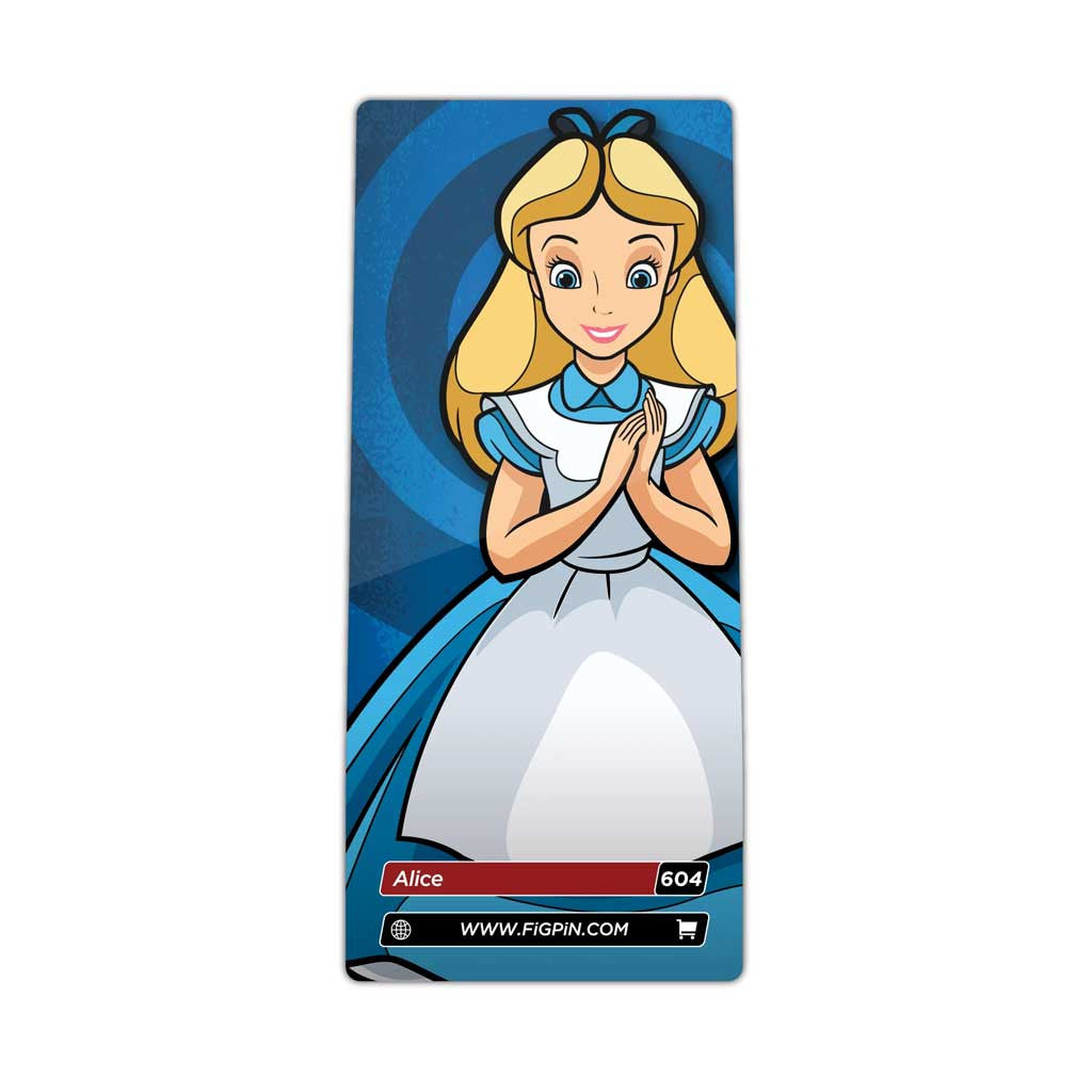 Alice in Wonderland Alice FiGPiN Enamel Pin #604