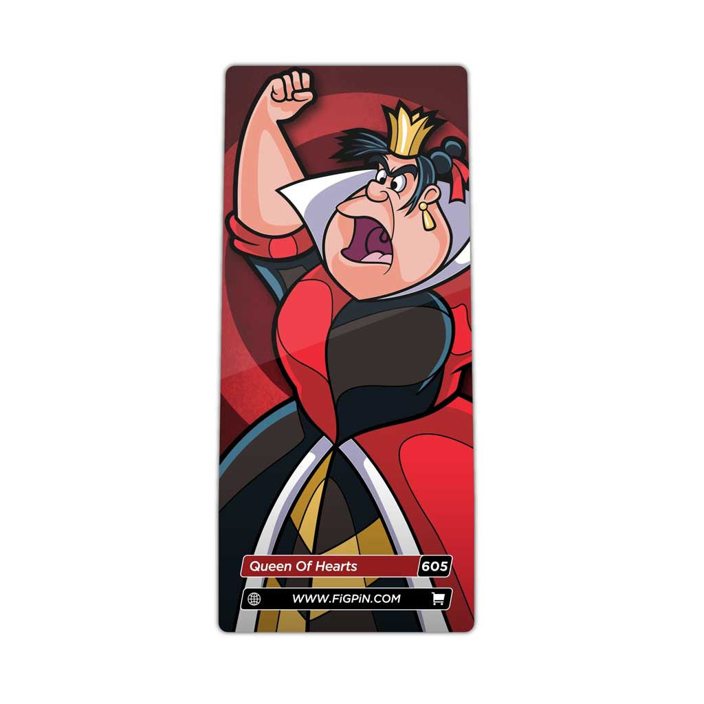 Alice in Wonderland Queen of Hearts FiGPiN Enamel Pin #605