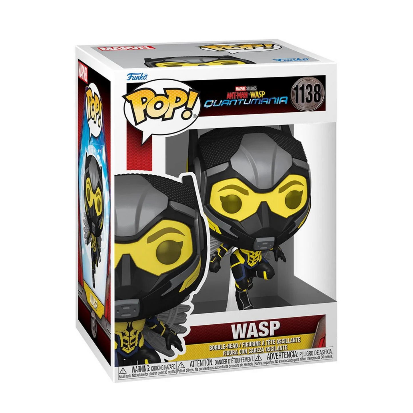 Ant-Man and the Wasp Quantumania Wasp Funko Pop! Vinyl Figure #1138