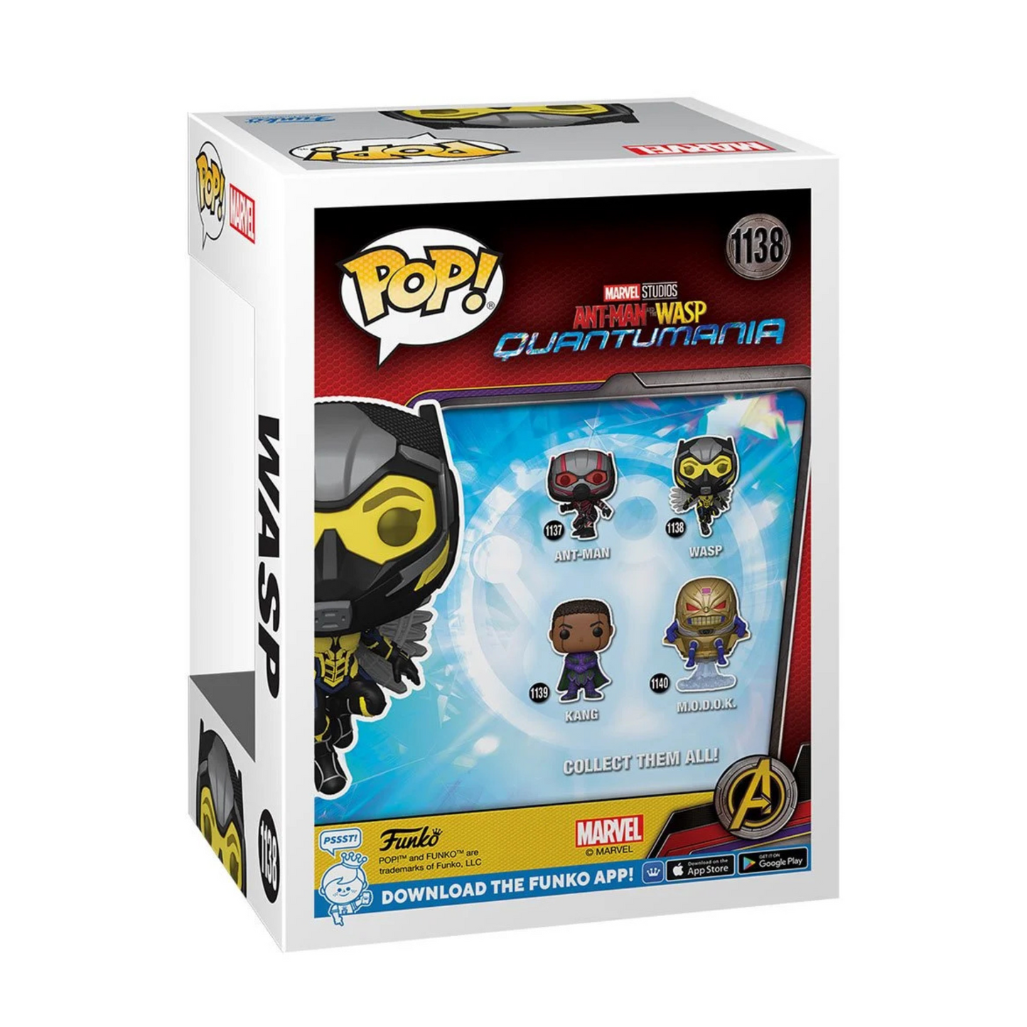 Ant-Man and the Wasp Quantumania Wasp Funko Pop! Vinyl Figure #1138
