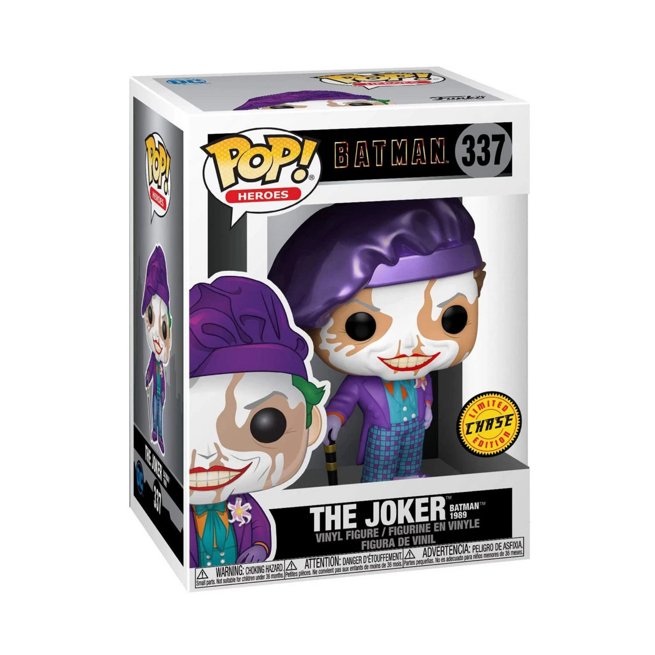 Batman 1989 Joker CHASE Funko Pop! Vinyl Figure #337