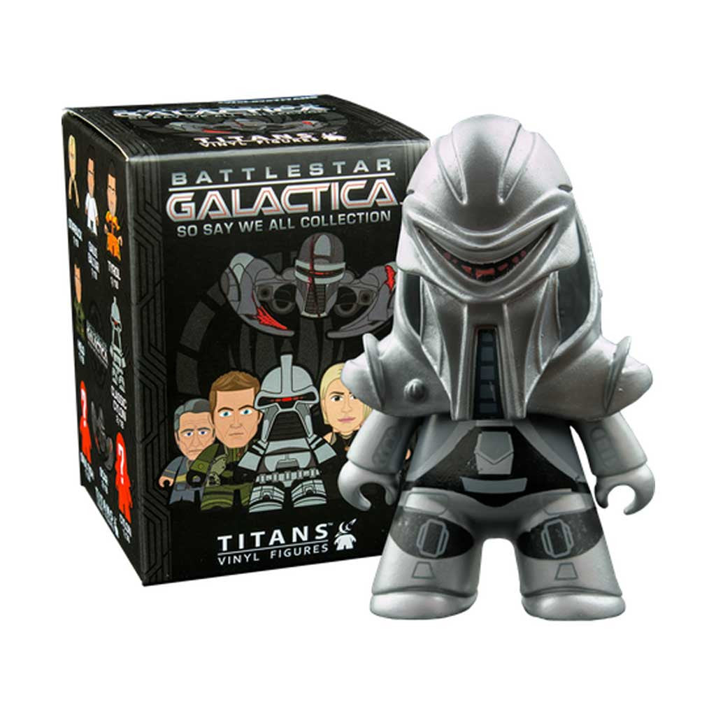 Battlestar Galactica TITANS So Say We All Collection Vinyl Mini-Figure Blind Box
