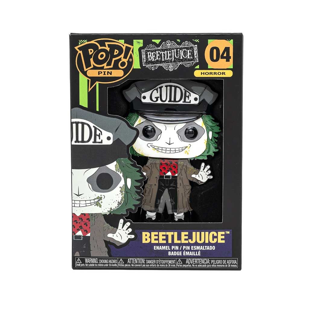 Beetlejuice Horror Large Enamel Pop! Pin #04