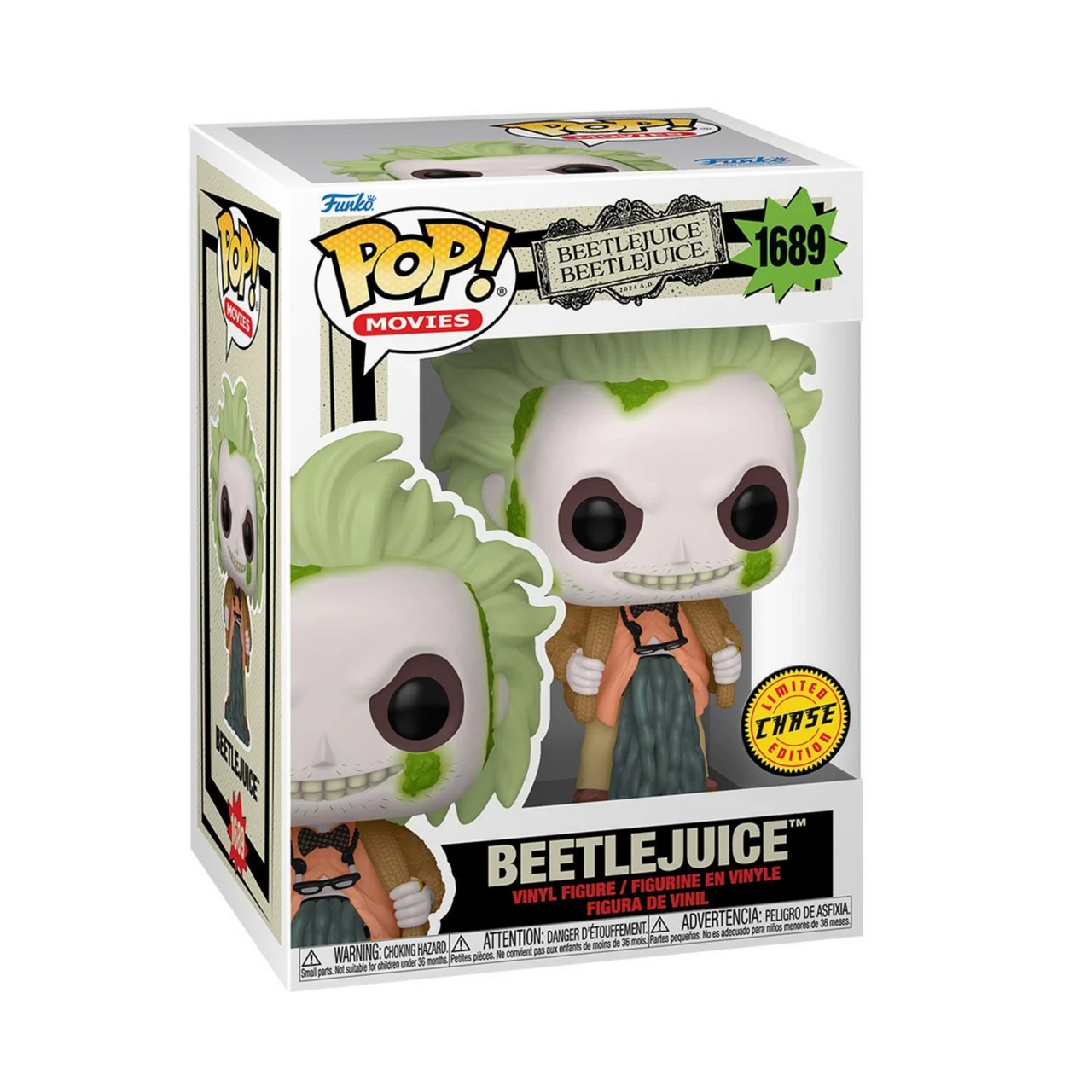 Beetlejuice 2 Beetlejuice CHASE Funko Pop! Vinyl Figure #1689