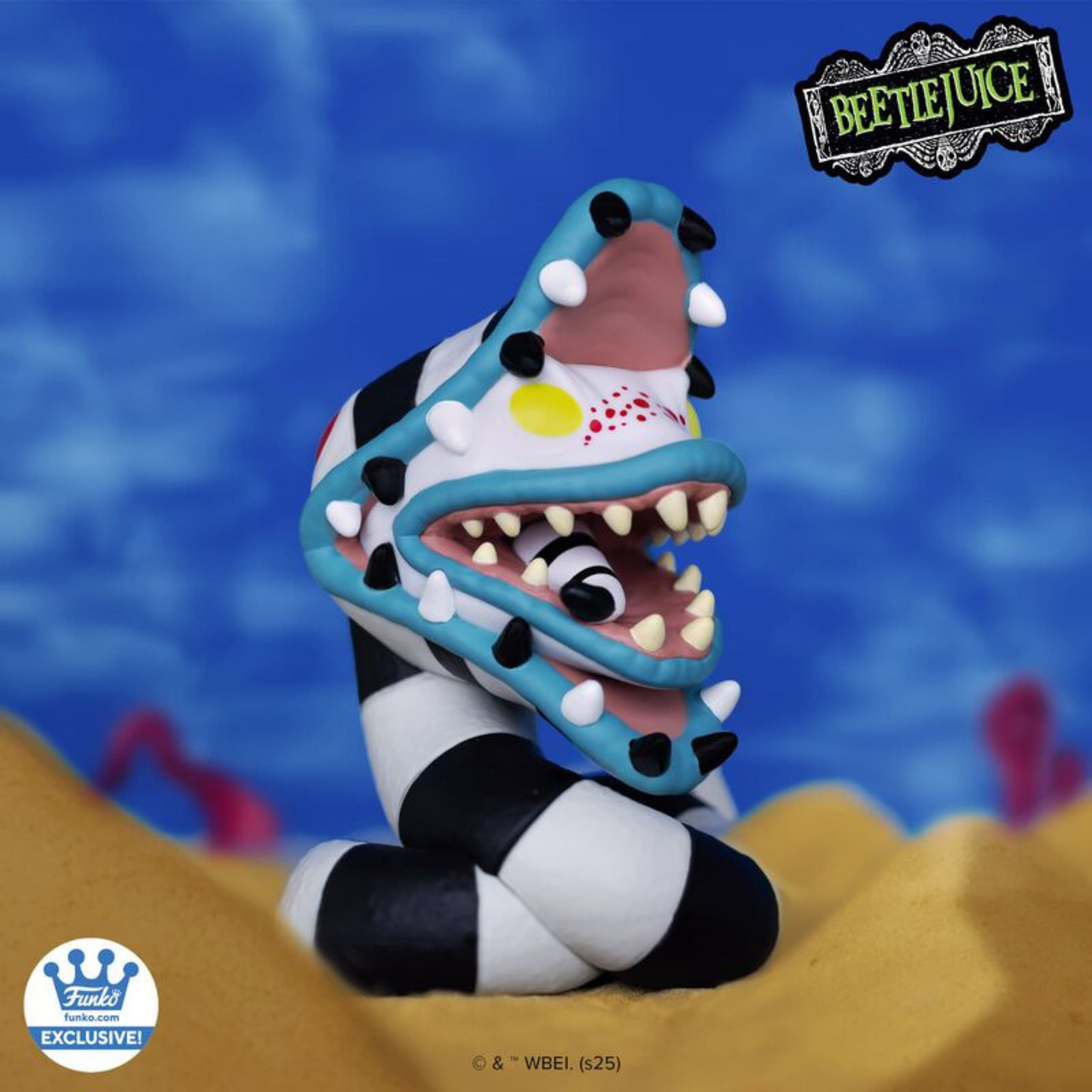 Beetlejuice Sandworm Exclusive Funko Pop! Plus Vinyl Figure #1760