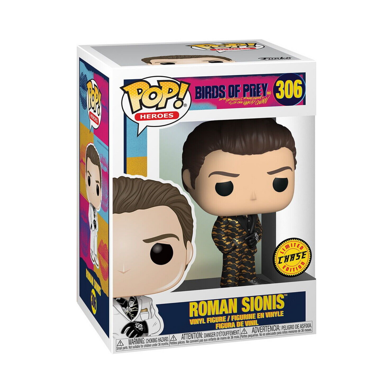 Birds of Prey CHASE Roman Sionis Funko Pop! Vinyl Figure #306