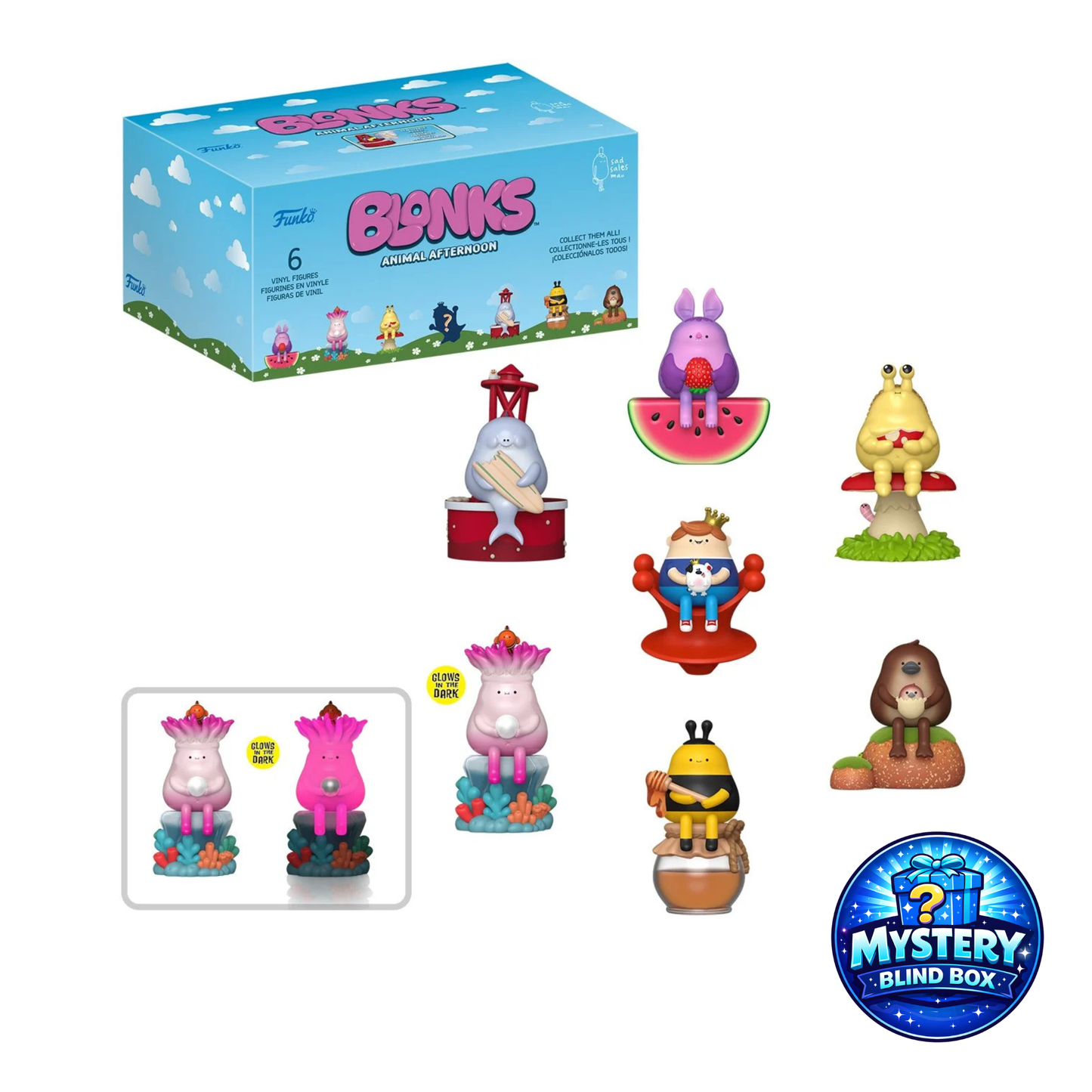 Blonks Animal Afternoon Premium Blind-Box Vinyl Figure