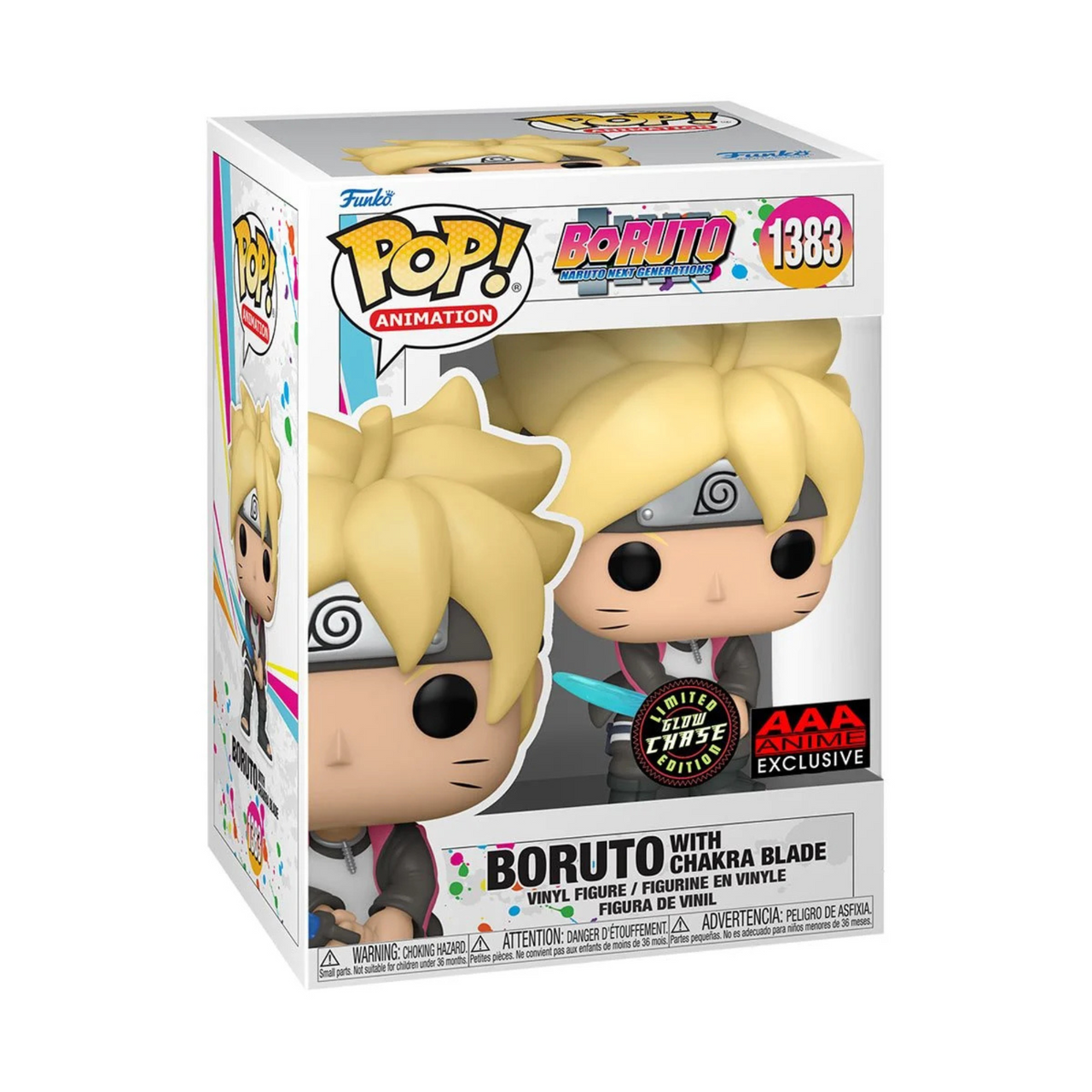 Boruto: Naruto Next Generations CHASE Boruto with Chakra Blade Exclusive Pop! Vinyl Figure #1383