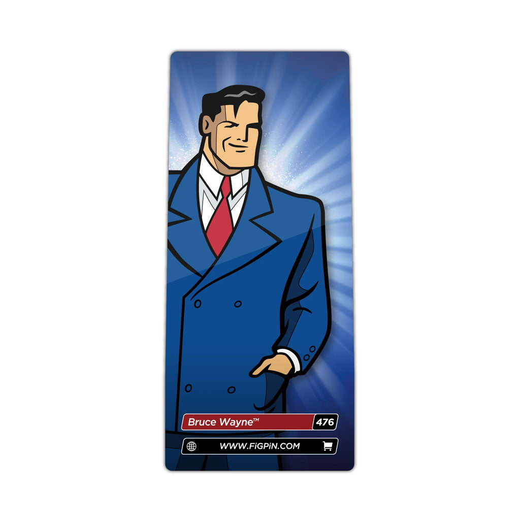 Bruce Wayne Batman the Animated Series FiGPiN Limited Edition Enamel Pin #476