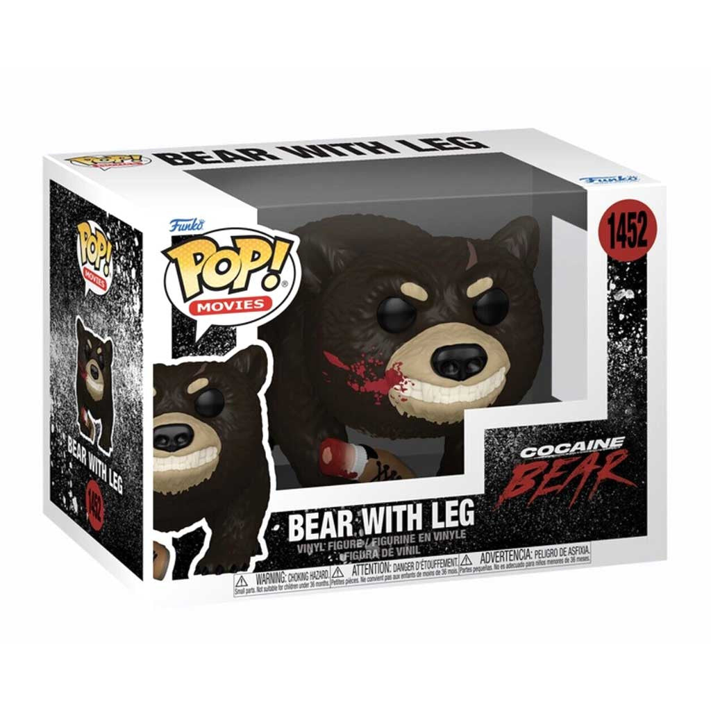 Cocaine Bear with Leg Bloody Funko Pop! Vinyl Figure #1452