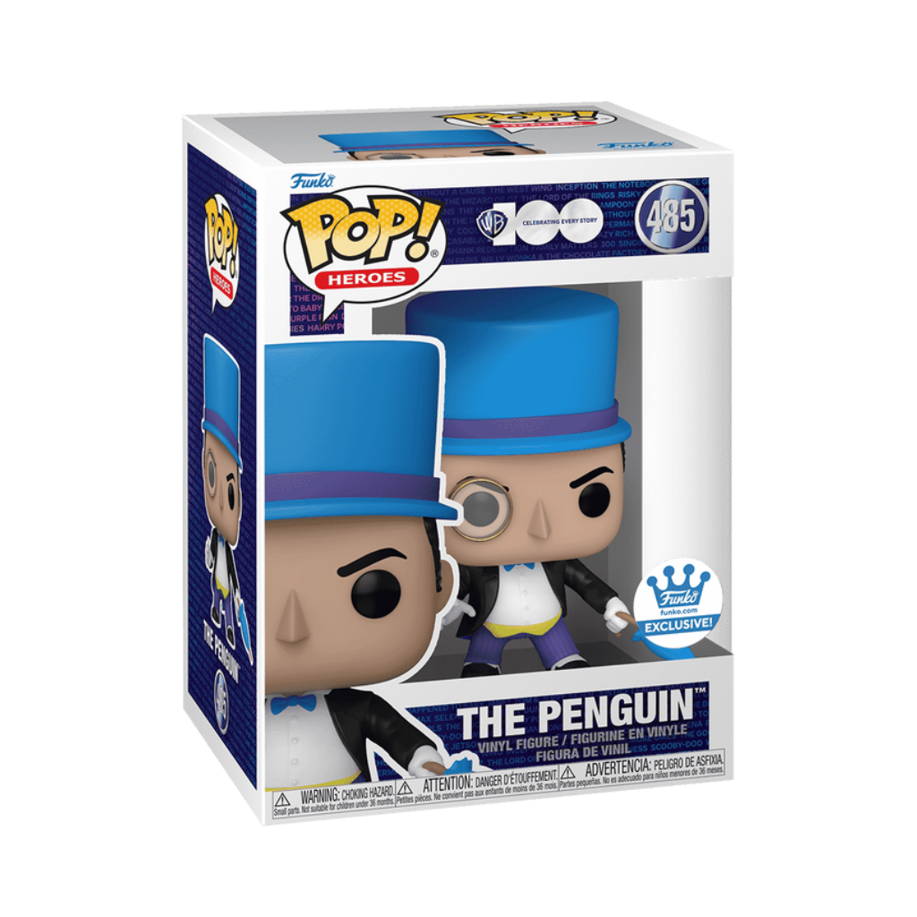 DC Comics The Penguin with Umbrella Exclusive Funko Pop! Vinyl Figure #485