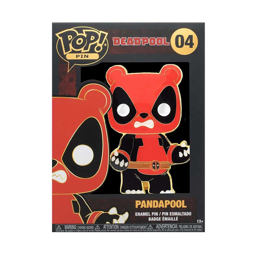 Deadpool Pandapool Large Enamel Pop! Pin #04