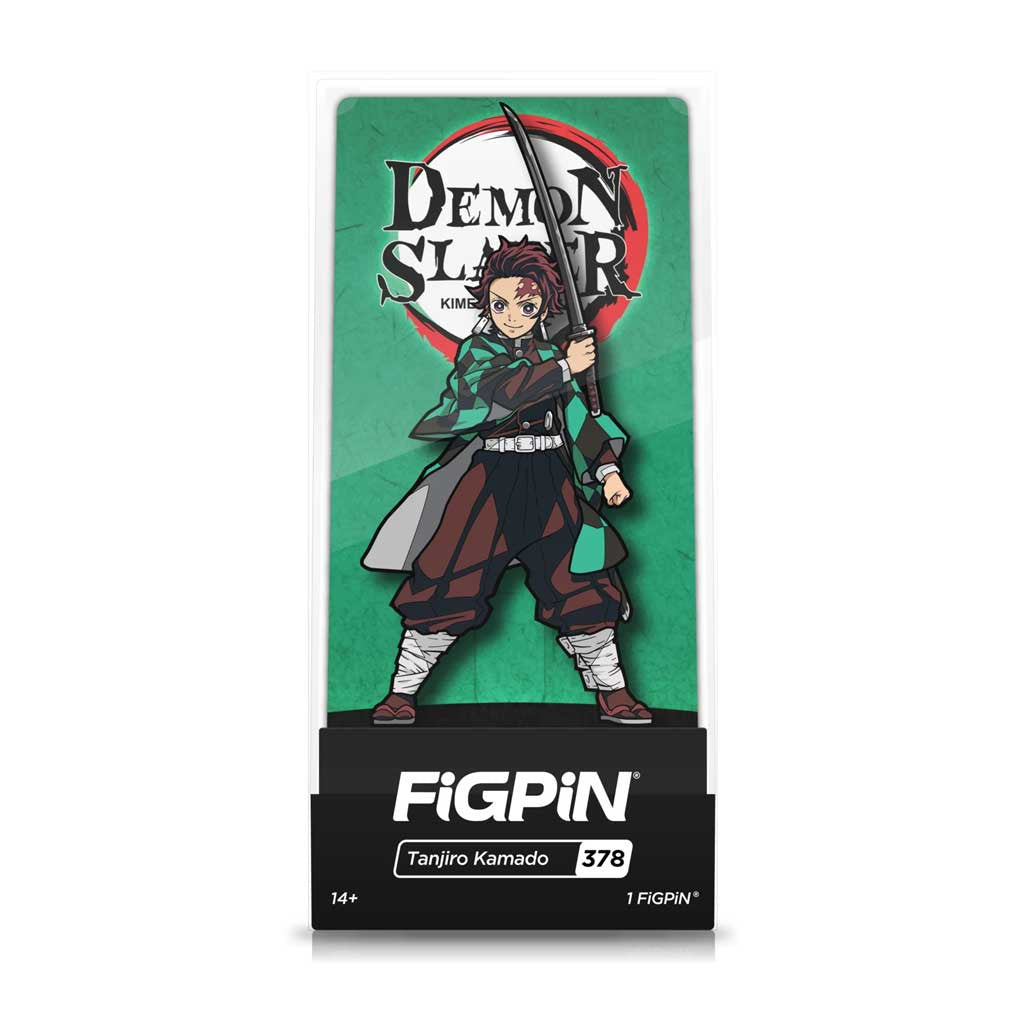 Demon Slayer Tanjiro Kamado FiGPiN Enamel Pin #378