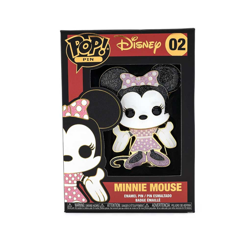 Disney Minnie Mouse Large Enamel Pop! Pin #02