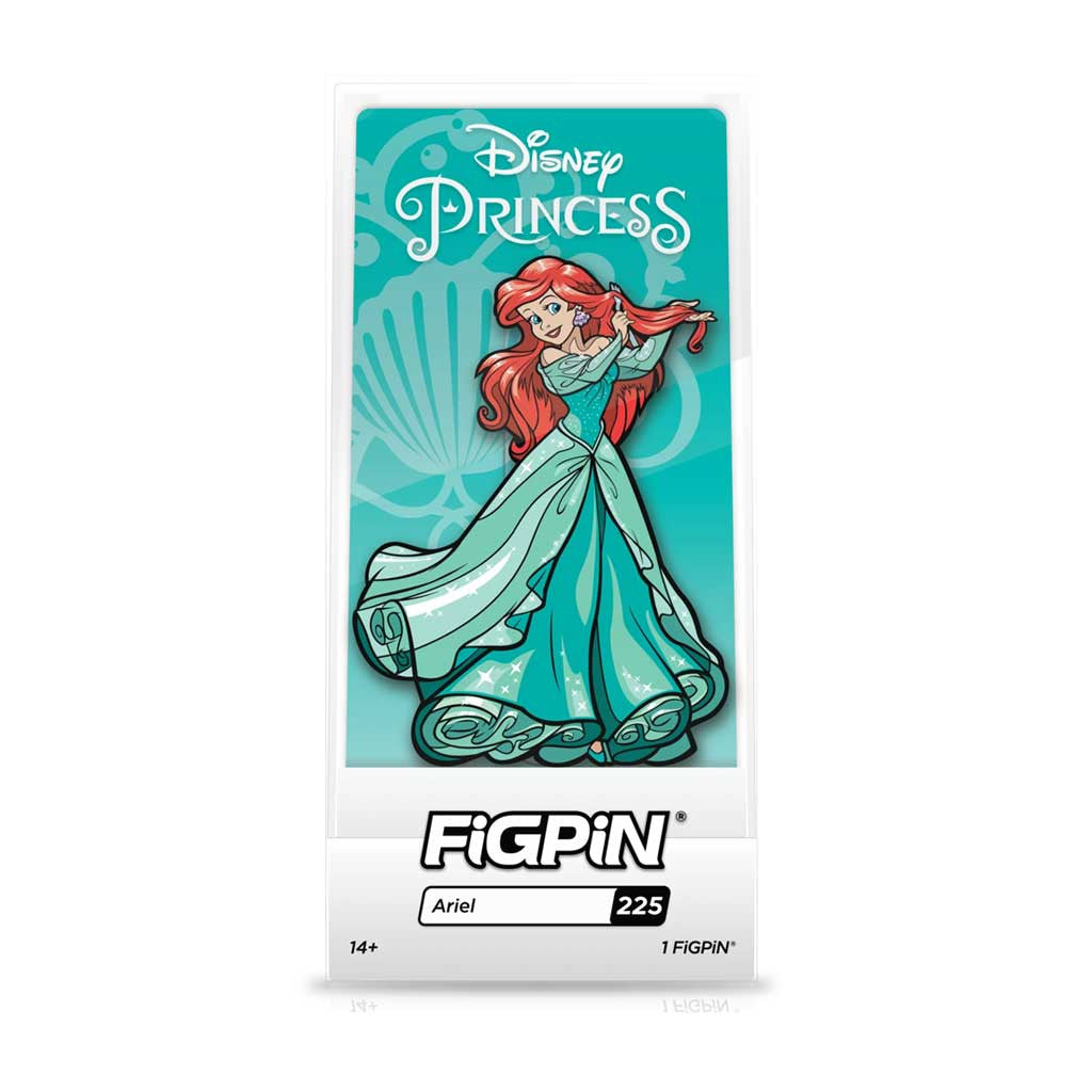 Disney Princess Ariel FiGPiN Enamel Pin #225 sparkly