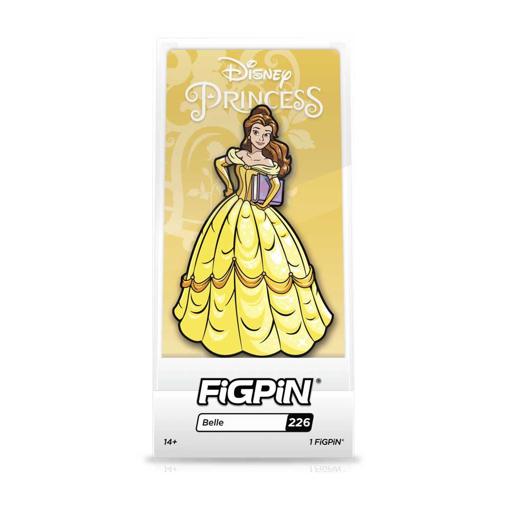 Disney Princess Belle FiGPiN Enamel Pin #226d dazzling