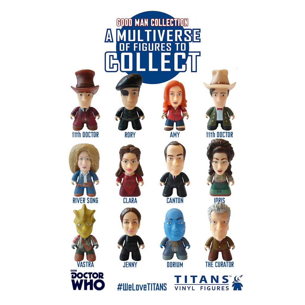 Doctor Who The Good Man Collection Titan Vinyl Mini-Figure Blind Box