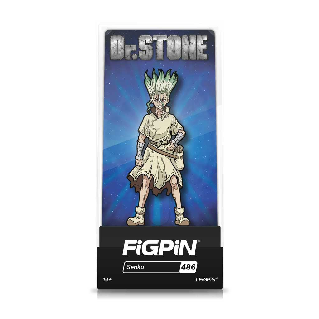 Dr. Stone Senku FiGPiN Enamel Pin #486