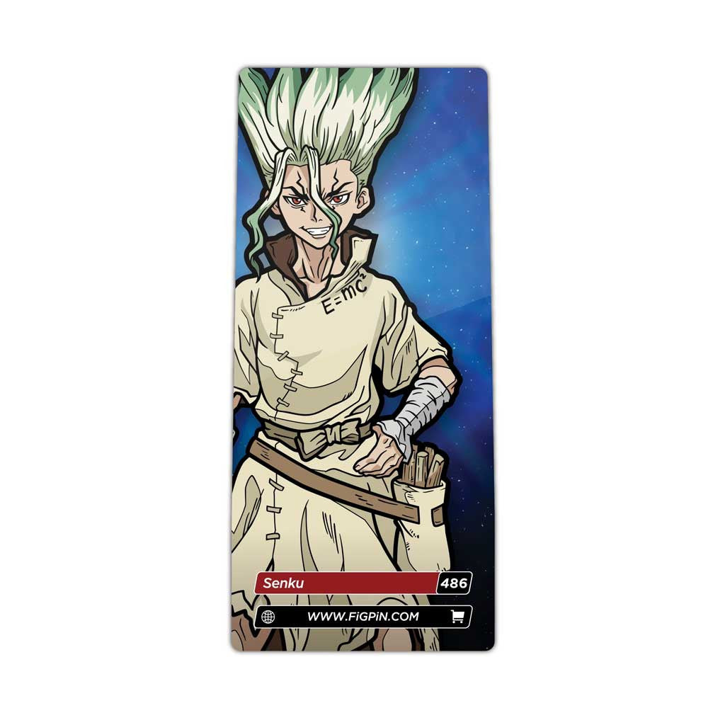 Dr. Stone Senku FiGPiN Enamel Pin #486