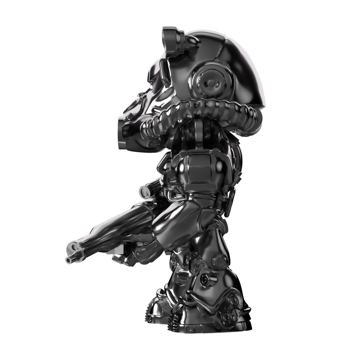 Fallout Collection Youtooz T-60 Power Armor Chrome Variant Vinyl Figure #5