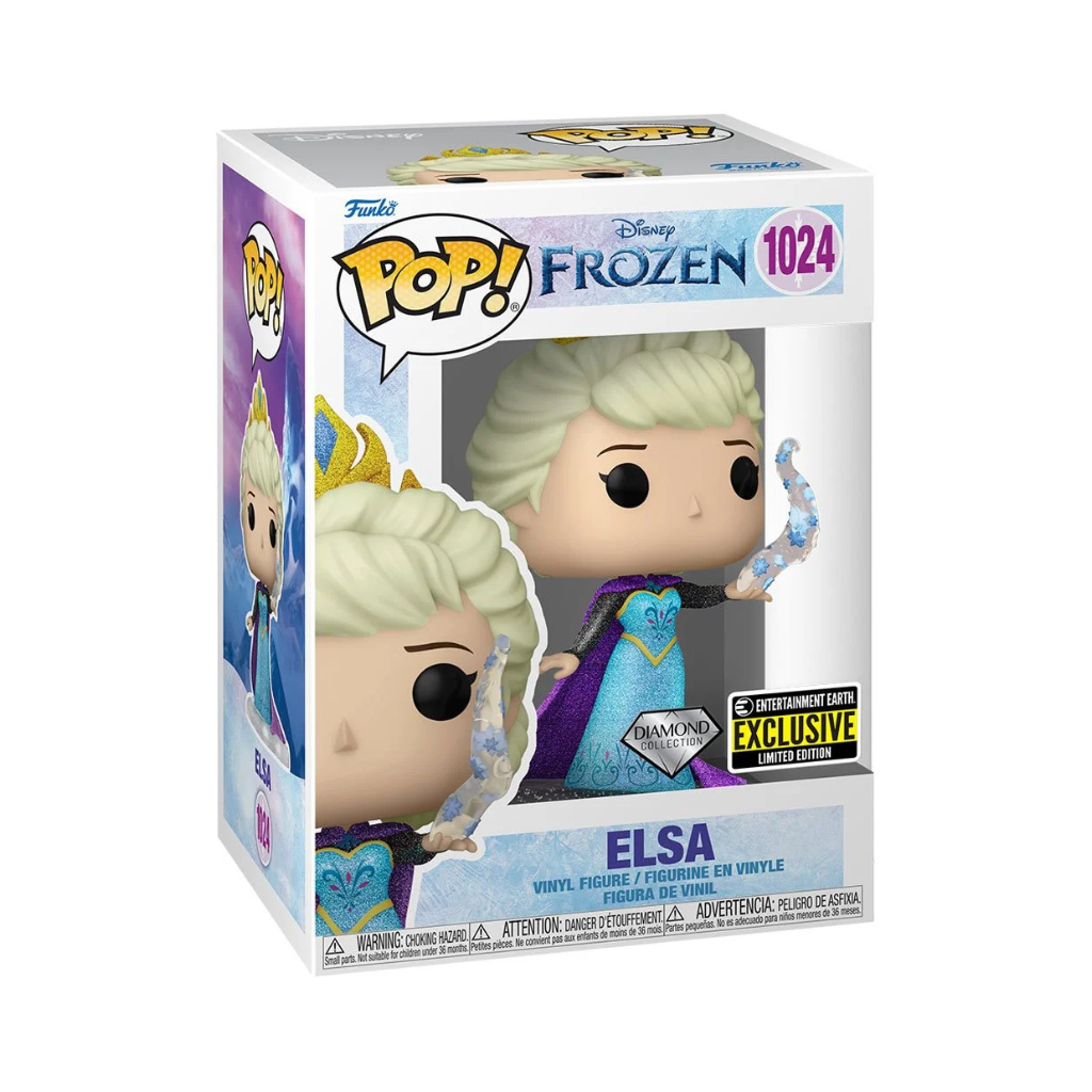 Frozen Elsa Diamond Glitter Funko Exclusive Pop! Vinyl Figure #1024