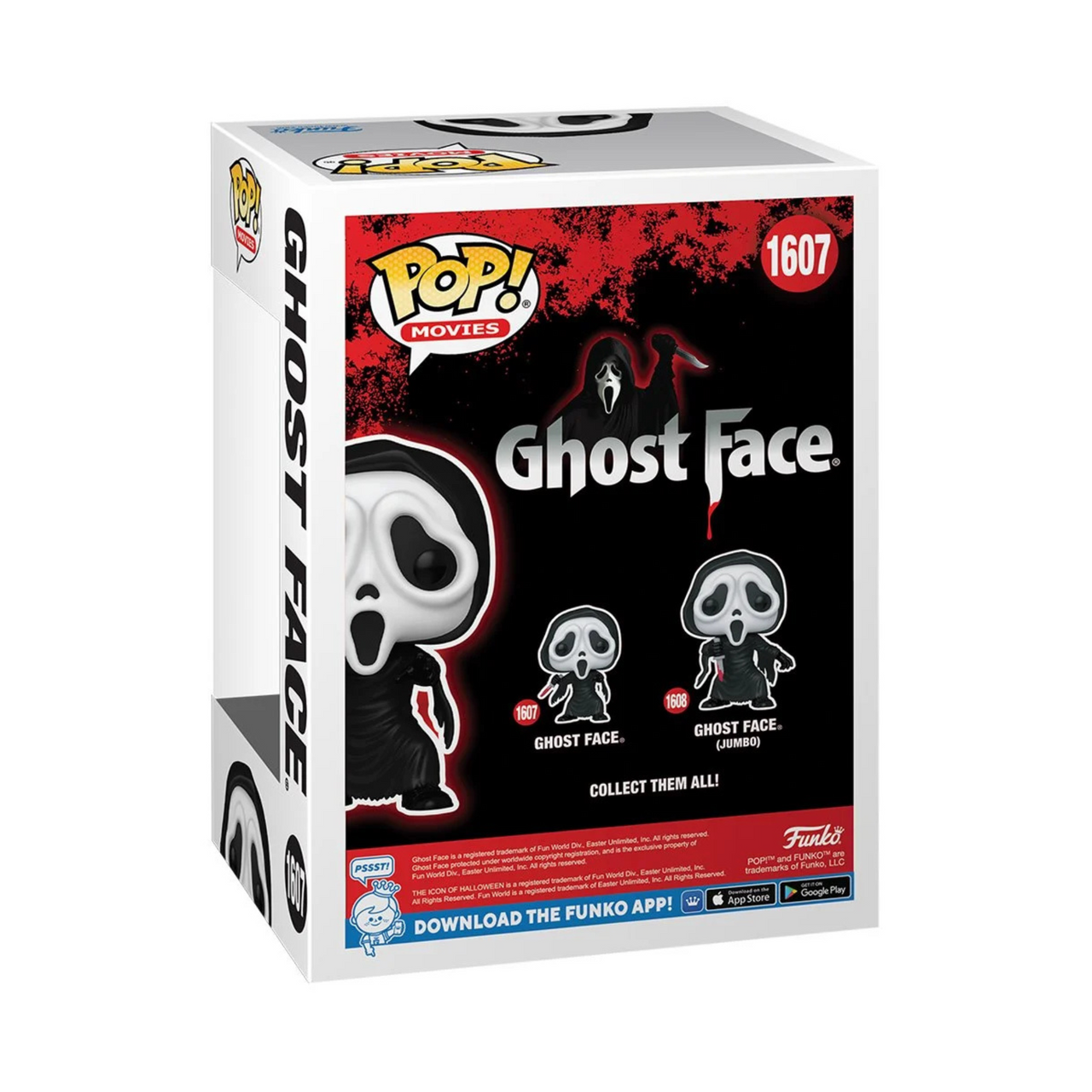 Ghost Face with Knife Funko Pop! Vinyl Figure #1607