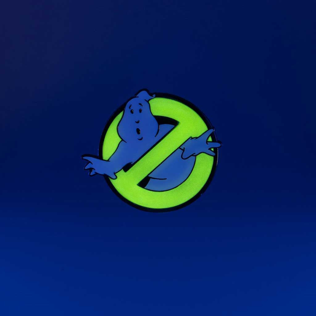 Ghostbusters Glow-in-the-Dark Pin Set of 2 Limited EditionEnamel Pin Set
