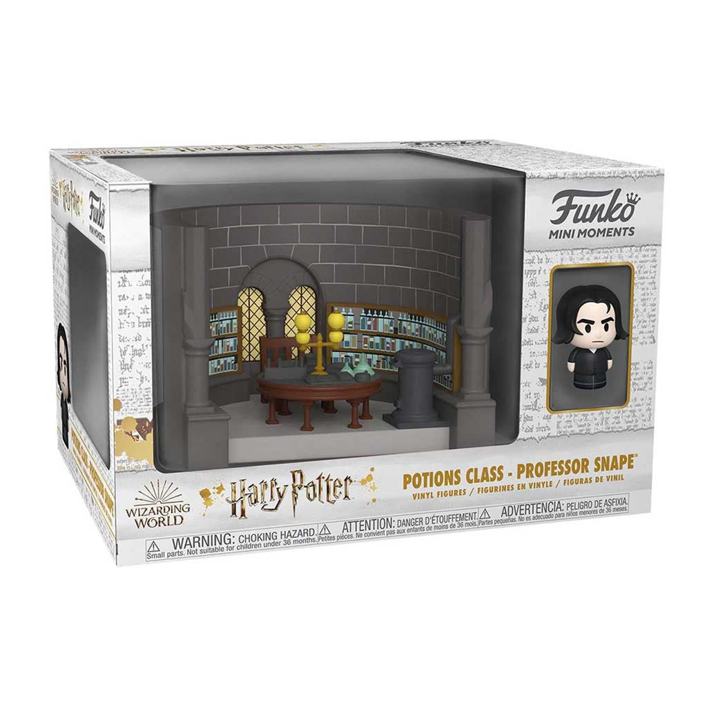 Harry Potter Professor Snape Mini Moments Mini-Figure Diorama Playset