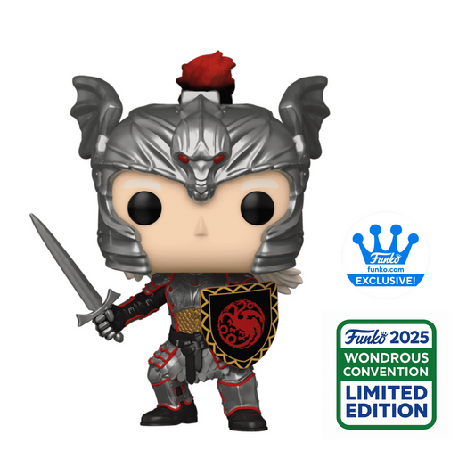 House of the Dragon Daemon Targaryen Armor with Pop Protector Exclusive Pop! Vinyl Figure #11