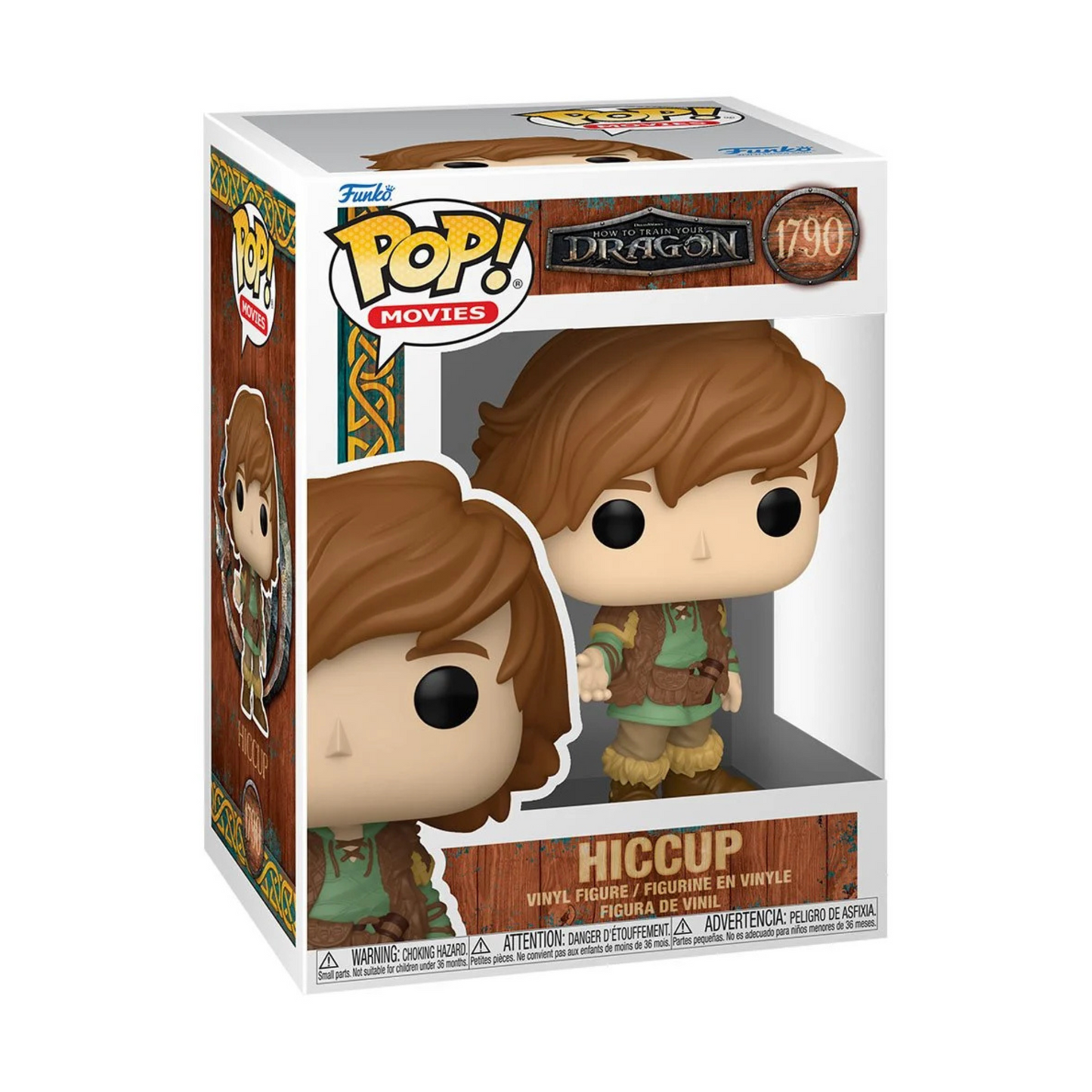 How to Train Your Dragon Live Action Complete Wave Set of 2 Funko Pop! Vinyl Figures – Hiccup #1790 & Astrid #1791