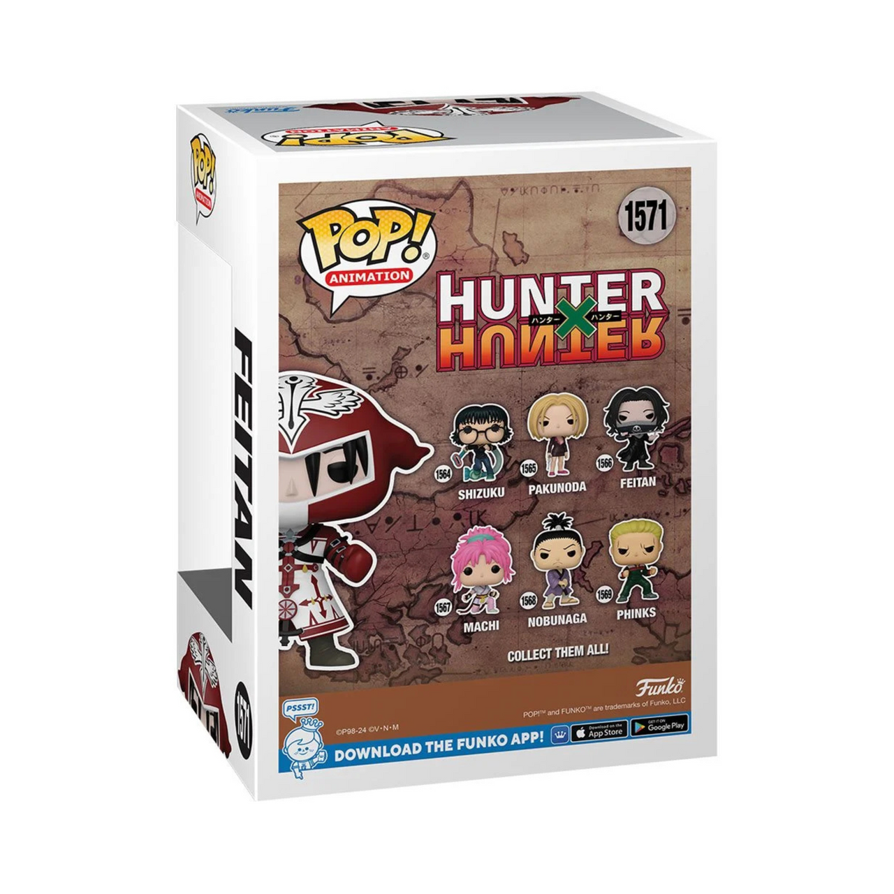 Hunter x Hunter Feitan (Pain Packer) Funko Pop! Vinyl Figure #1571 - Specialty Series