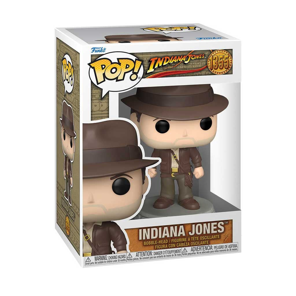 Indiana Jones Raiders of the Lost Ark Indiana Jones with Jacket Pop! Vinyl Figure #1355