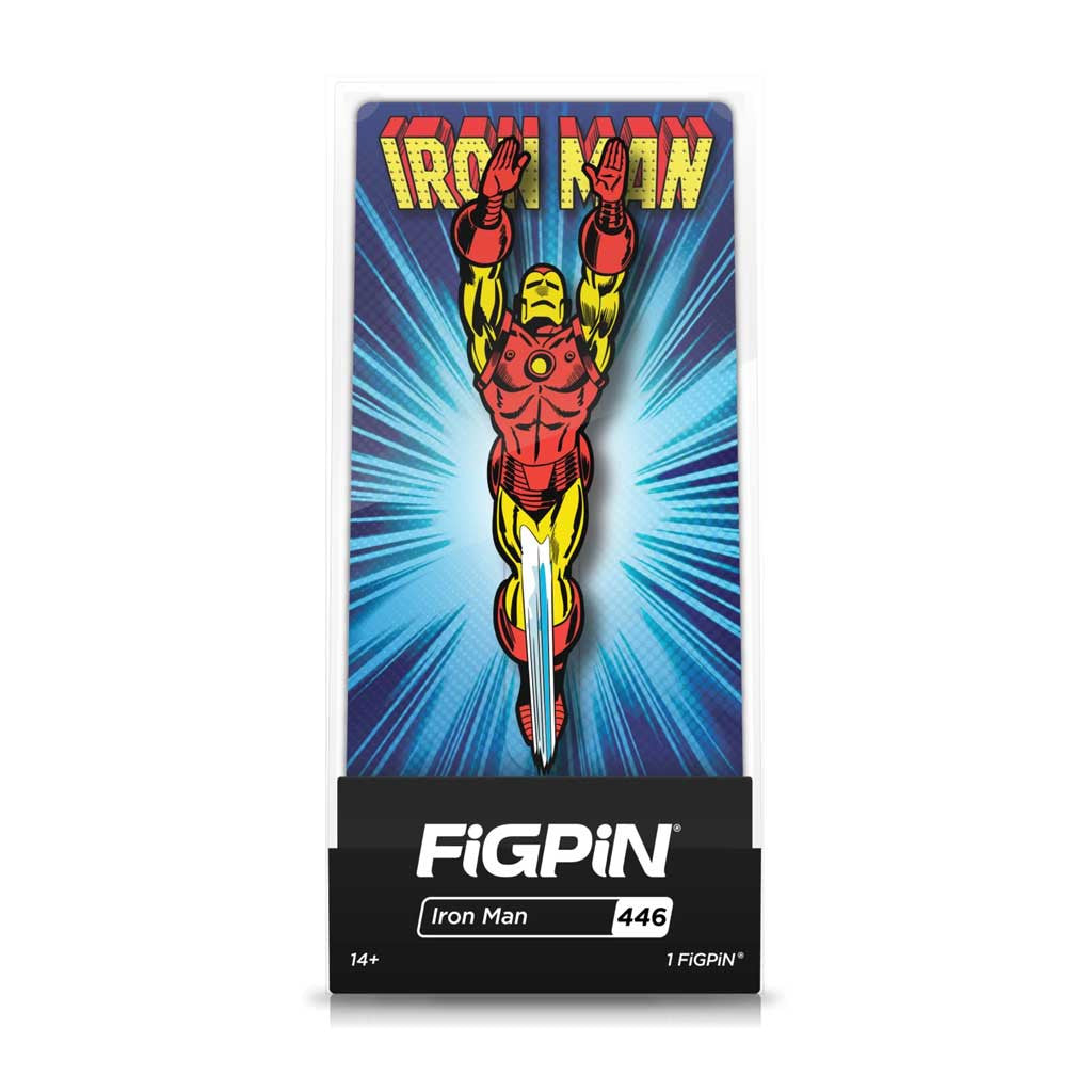 Iron Man Marvel Classic FiGPiN Enamel Pin #446