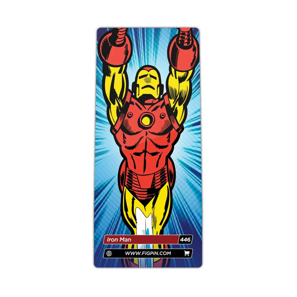 Iron Man Marvel Classic FiGPiN Enamel Pin #446