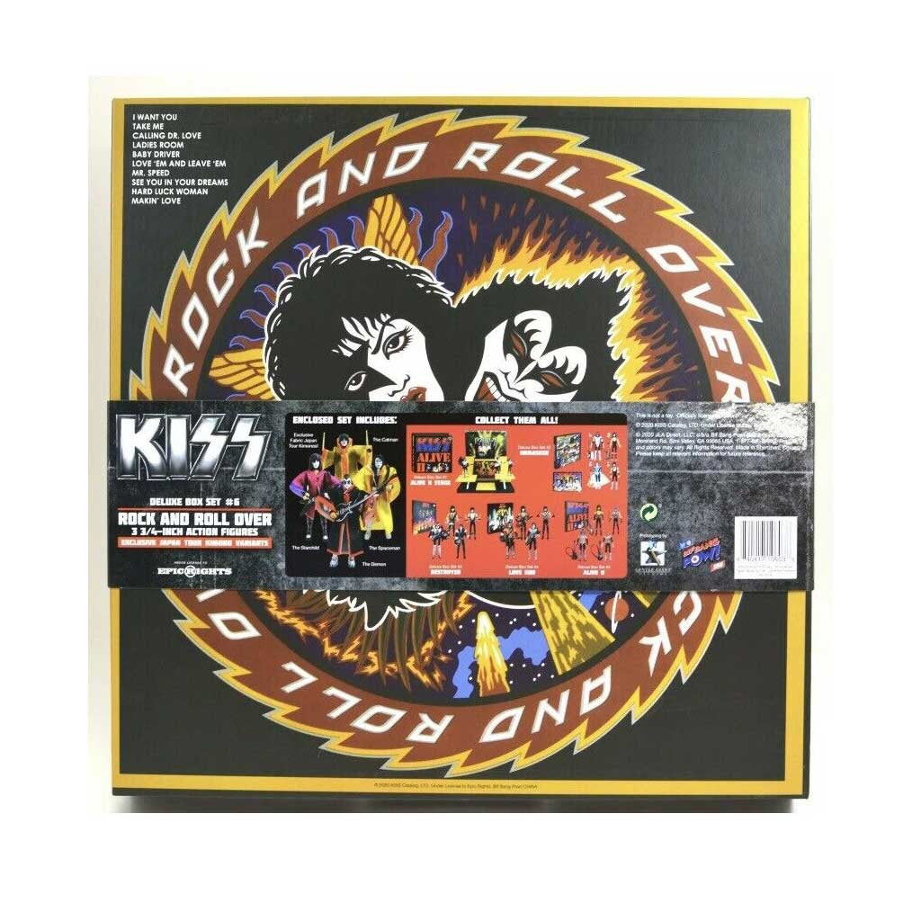 KISS Rock and Roll Over 3 3/4-Inch Action Figure Deluxe Box Set - Convention Exclusive