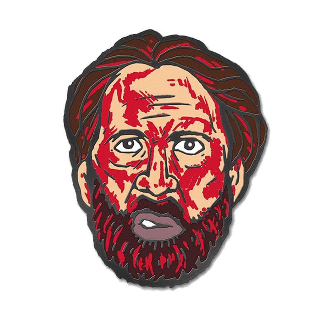 Mandy Red Miller Head Enamel Pin