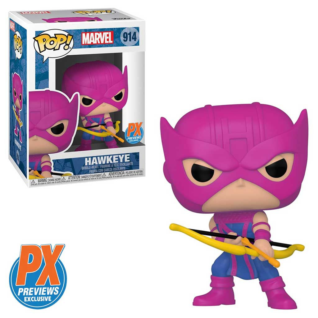 Marvel Classic Hawkeye Exclusive Pop! Vinyl Figure #914