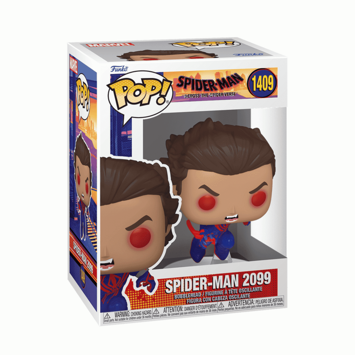Marvel Spider-Man 2099 Unmasked Funko Pop! Vinyl Figure #1409