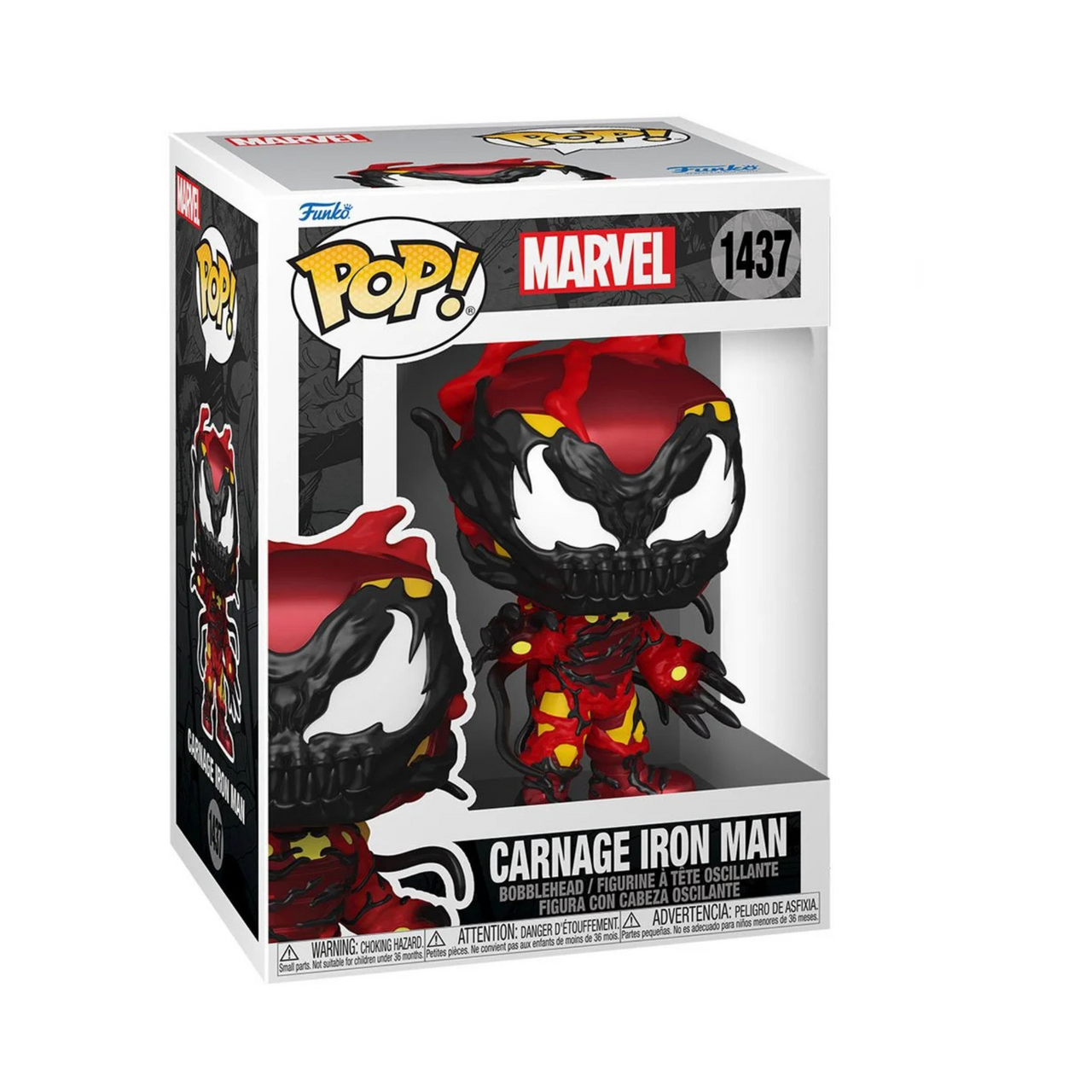 Marvel Carnage Iron Man Funko Pop! Vinyl Figure #1437