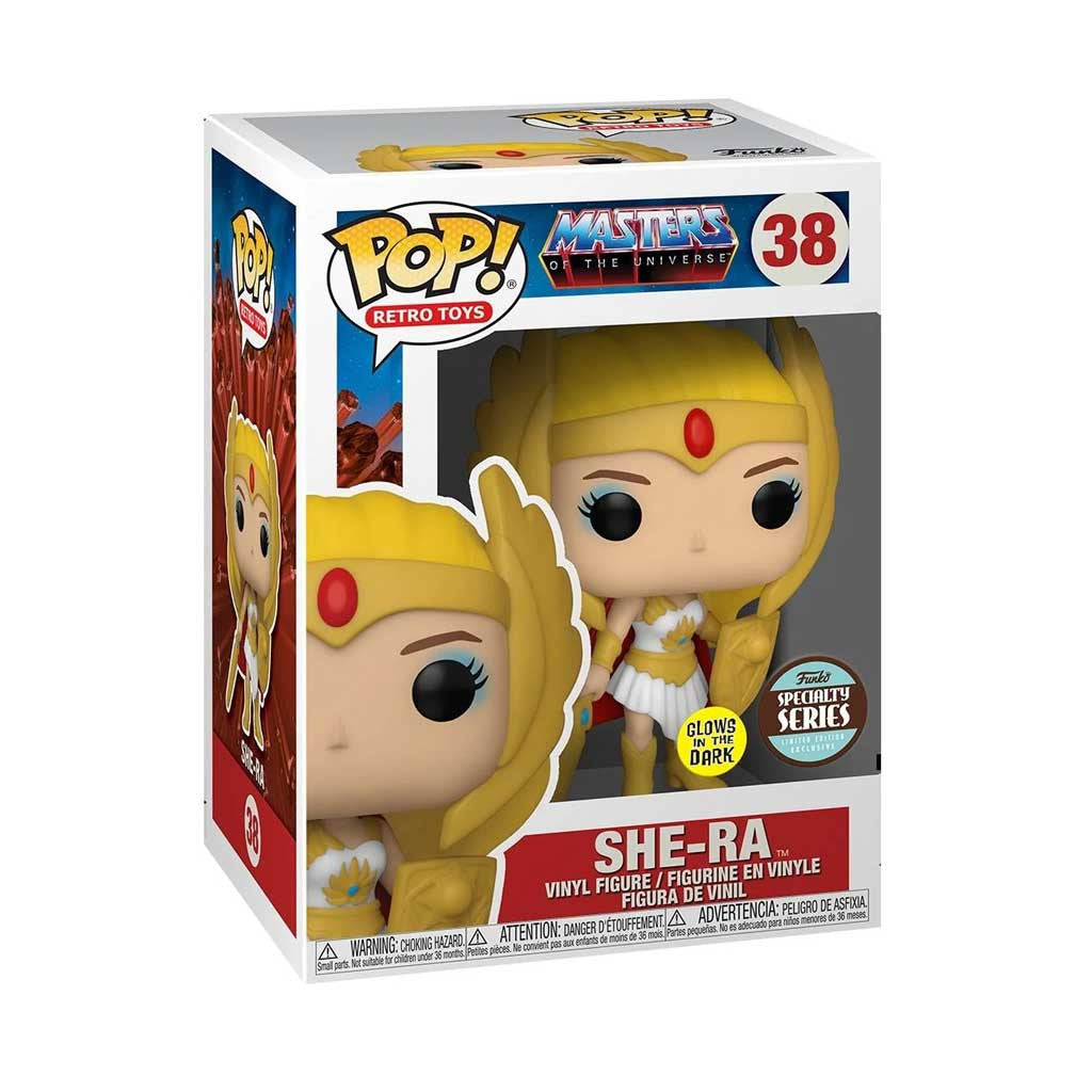 Masters of The Universe She-Ra Glow-in-the-Dark Specialty Series Pop! Vinyl Figure #38 MOTU