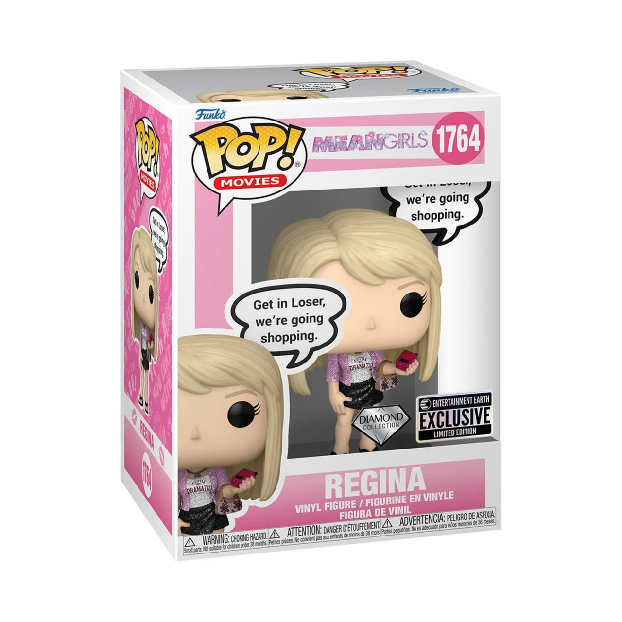 Mean Girls Regina Diamond Glitter Funko Pop! Vinyl Figure #1764 - Exclusive