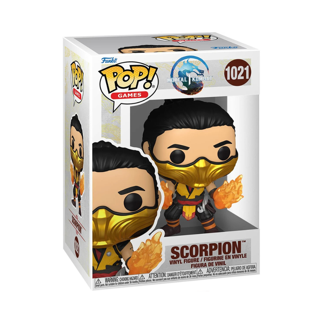 Mortal Kombat 1 Scorpion Pop! Vinyl Figure #1021