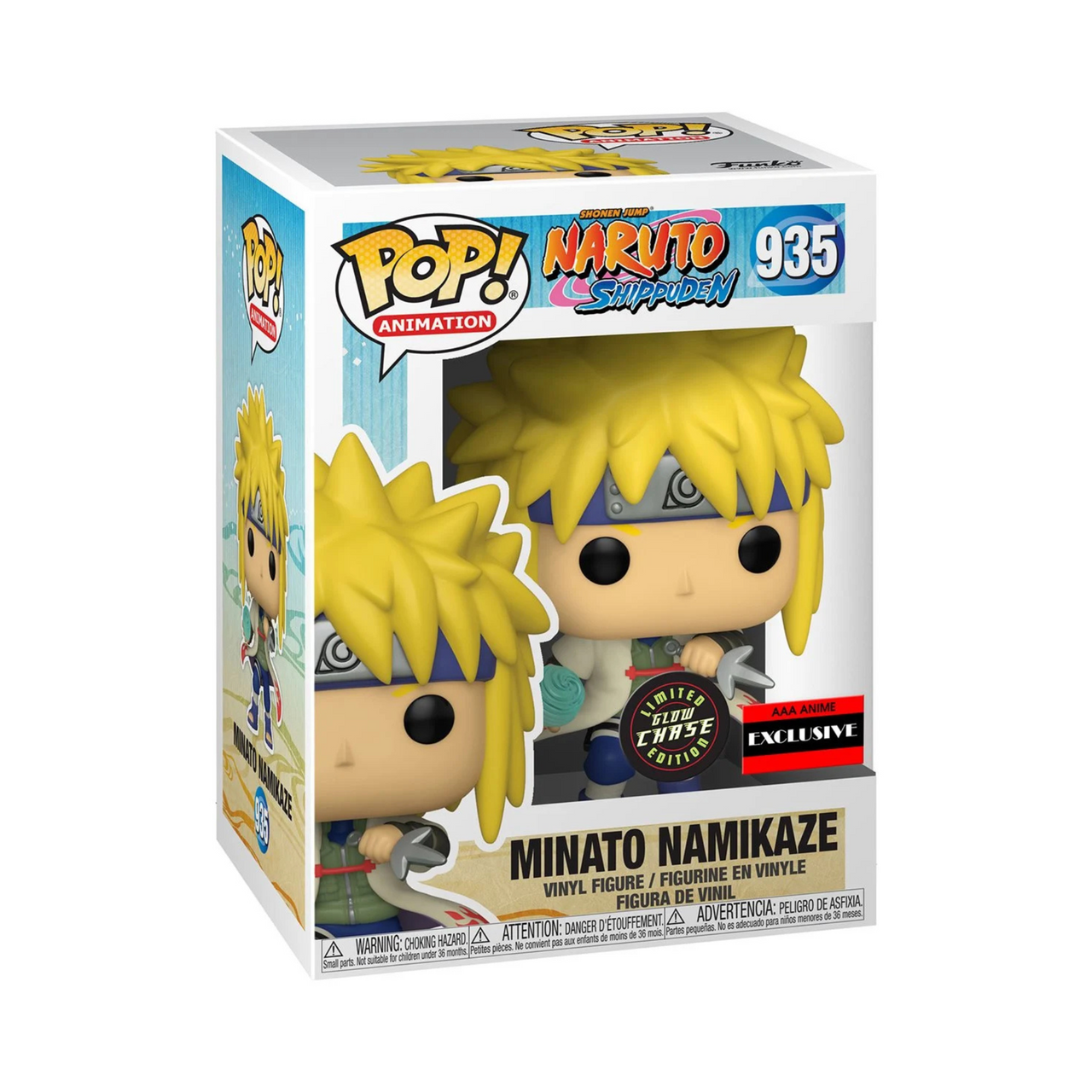 Naruto Shippuden CHASE Minato Namikaze Rasengan Exclusive Pop! Vinyl Figure #935