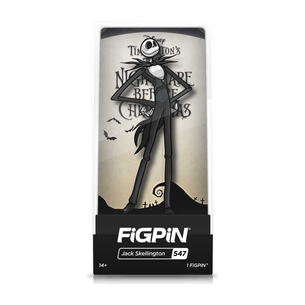 Nightmare Before Christmas Jack Skellington FiGPiN Enamel Pin #547