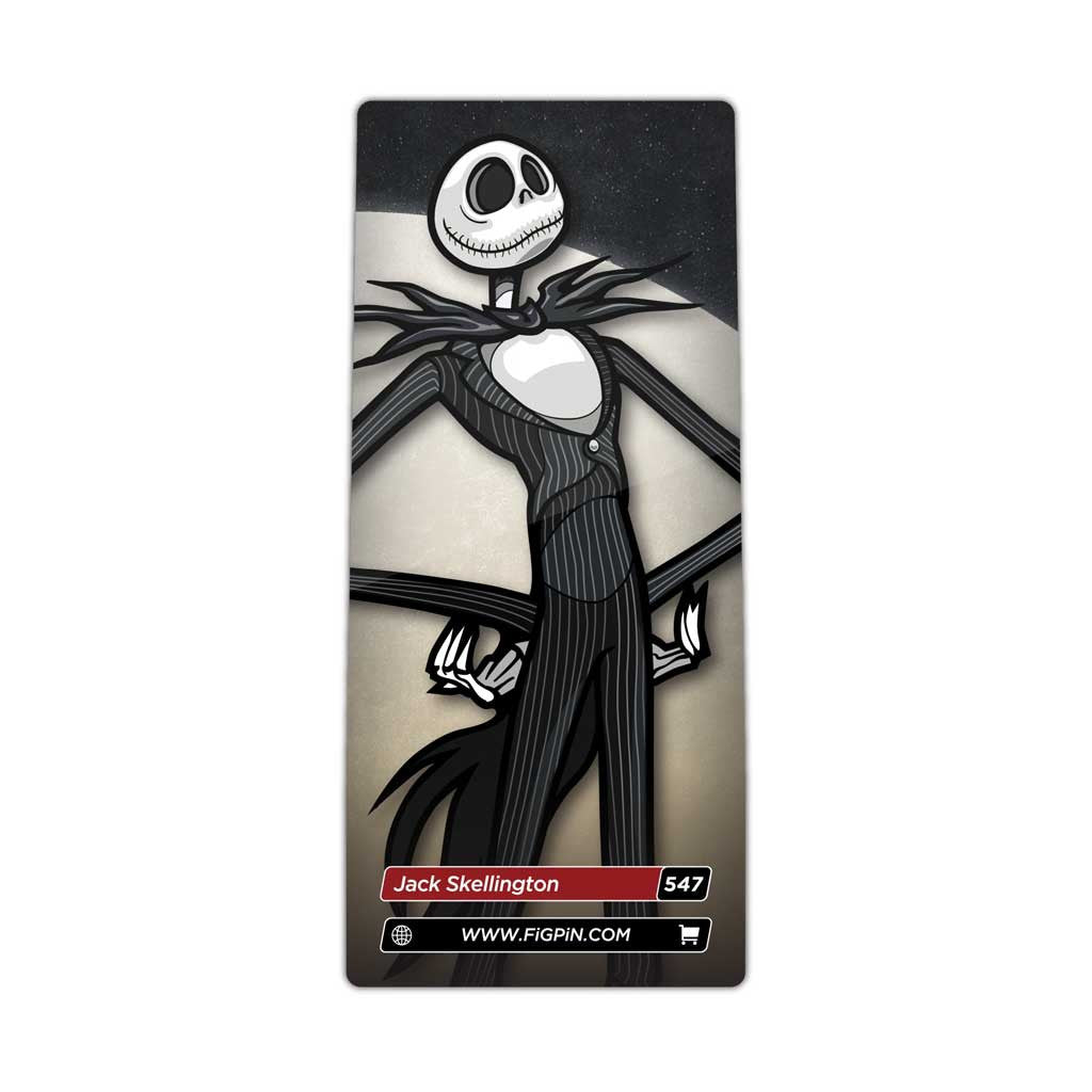 Nightmare Before Christmas Jack Skellington FiGPiN Enamel Pin #547