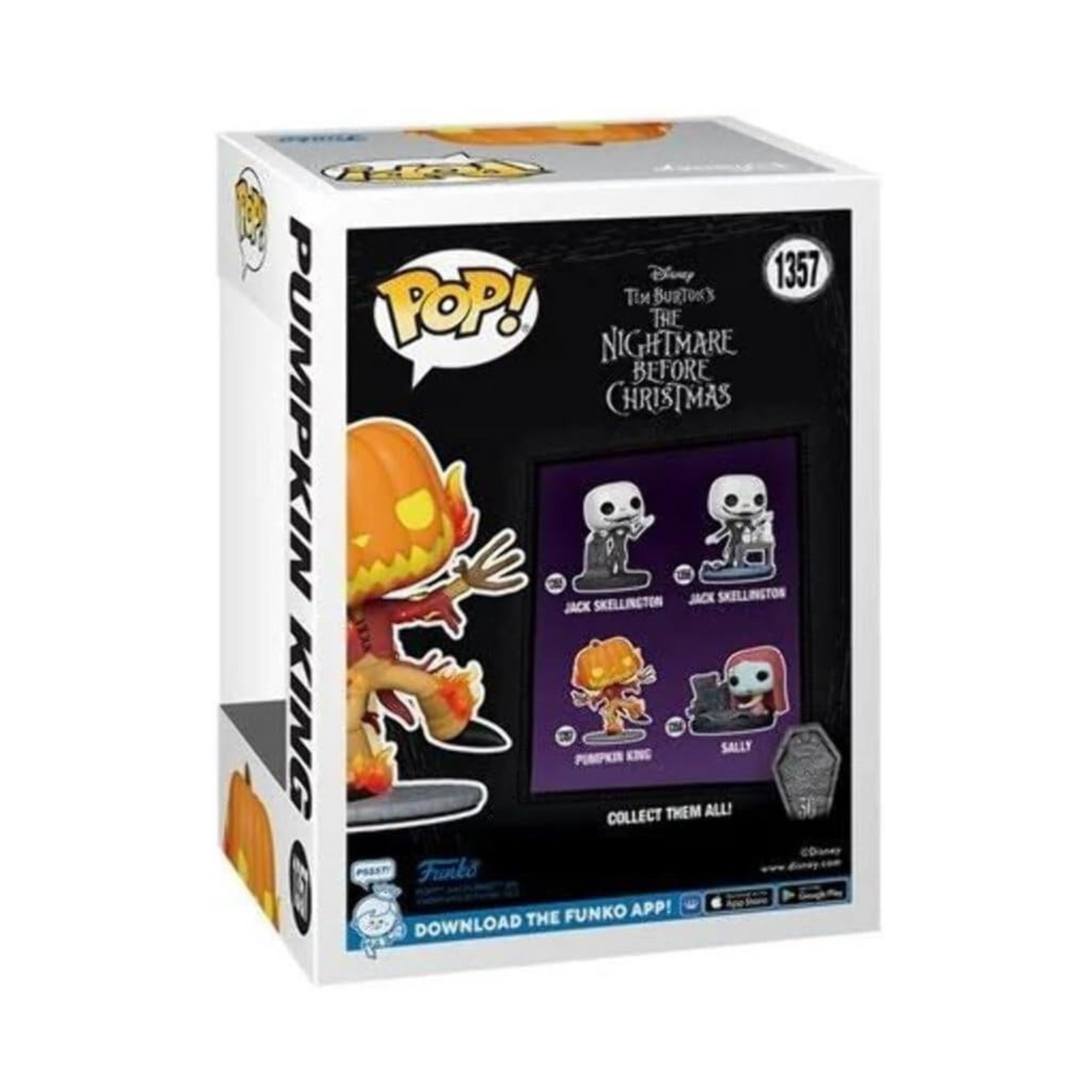Nightmare Before Christmas 30th Anniversary Scented Pumpkin King Funko Pop! Vinyl Figure #1357